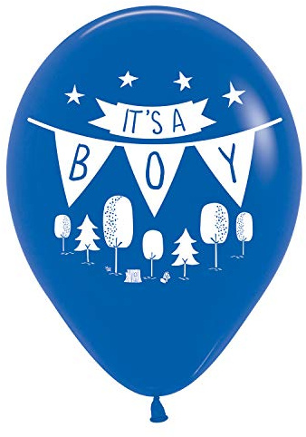 Amscan 9904497 - Baby Shower Bear-ly Wait 11 Latex Printed Balloons - 6 Pack