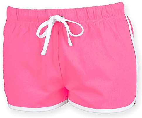 Skinni Fit Damen Sport-Shorts / Retro-Shorts