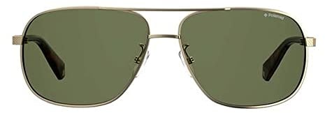 Polaroid Herren Pld 2074/S/X Sonnenbrille, Mehrfarbig (Gold), 60 EU