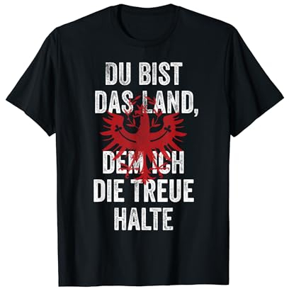 Tirol Du bist das Land Adler Wappen T-Shirt T-Shirt
