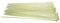Cost Wise High Strength Black Cable Zip Ties (7.6mm x 450mm White)
