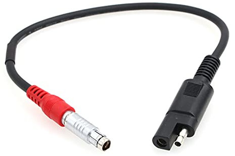 ZBLZGP A00302 Câble d'alimentation GPS 5 Broches vers SAE 2 Broches pour HiPer/Legacy/GB/GR-3/GR-5