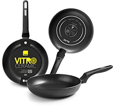 IBILI, Padella in vetroceramica, 18 cm, alluminio, antiaderente, speciale vetroceramica.