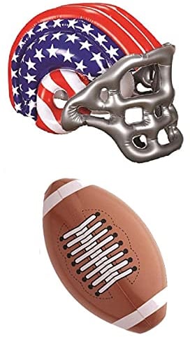 Mega_JumbleSale® Casque gonflable de football américain USA Rugby