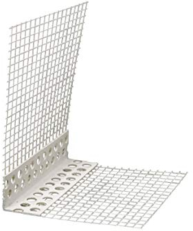 10 x Handelskönig Gewebeeckwinkel 80 x 120 mm je 240 cm = 24 m Eckwinkel Kantenwinkel Kantenprofil Fassade Eckprofil Gewebe Dämmung