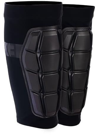 G-Form Pro-X3 Schienbeinschoner - Mountainbike Schienbeinschoner für Damen und Herren - Triple Matte Black, Adult L/XL