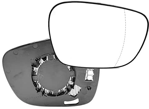 HZ-DESIGN Spiegelglas für Außenspiegel Glas Rechts kompatibel mit BMW X1 (E84) 03.2009-06.2012