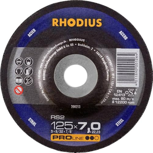 Rhodius 211782 RS2 X-LOCK Schruppscheibe Stahl 10 St.