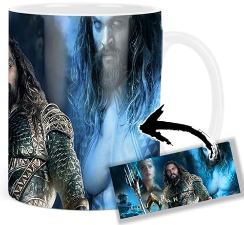 Aquaman Jason Momoa Amber Heard Tasse Keramikbecher Mug