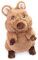 lilizzhoumax Quokka Plüschtier 20cm/8”, Simuliertes Tier Quokka Kuscheltier Kawaii Quokka Plüschspie, Realistische Quokka Plüschspie Spielzeug für Wilde Tiere, Geschenk für Freunde und Kinder