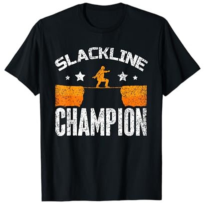 Slackline Meister Slacklining Hobby Slacklines Slackline T-Shirt