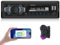 Hikity 1DIN Autoradio Mit DAB/DAB+ Und Bluetooth Freisprecheinrichtung, Dual USB Port, 4 x 60 Watt, AUX, TF, FM Radio, SWC Fernbedienung, Vario Color