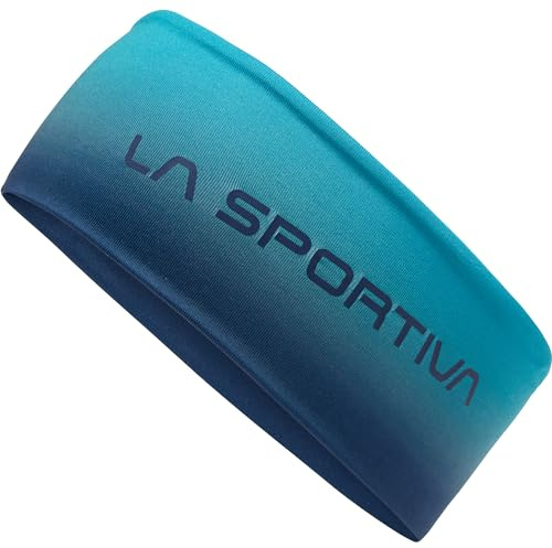 La Sportiva Unisex Fade Stirnband, Tropic Blue-deep sea, L