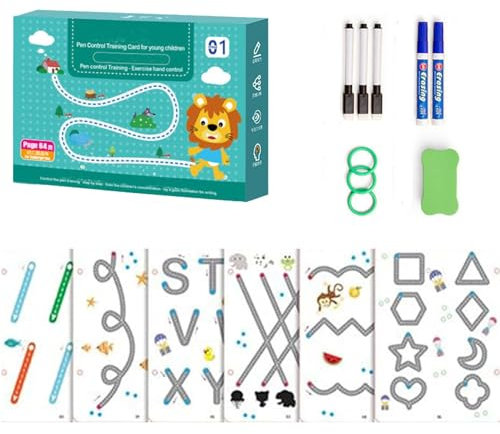 Scribble Smart Workbook, Scribble Smart Workbook wiederverwendbar, Scribblesmart™ Workbook: Junge Köpfe auf die Überholspur bringen, Scribblesmart Workbook hilft Kindern, ihre Tintenkenntnisse zu verb