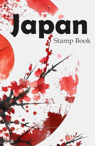 Stamp Book Japan Hardcover.: A Small Eki Stamps Collection Notebook from Your Japanese Rail and Travel Trip.