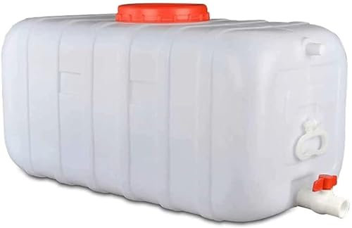 réservoir de Stockage d'eau Réservoir d'eau en Plastique Camping en Plein air Réservoir d'eau Portable Domestique Randonnée en Plein air Réservoir d'eau d'urgence ouragan (50L)