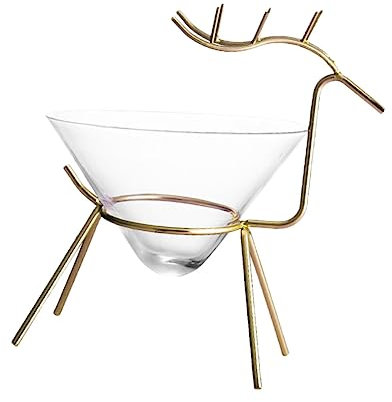 Ciieeo 160 Ml Hirschförmiges Cocktailglas Eisenkunst Saftglas Für Bar Party Restaurant