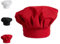 laeeyin 1 Stück Kochmütze Unisex Chef Kochmützen Erwachsene Chefkoch Mütze Verstellbar für Herren Frauen Restaurant Kochen BBQ Backen (rot)