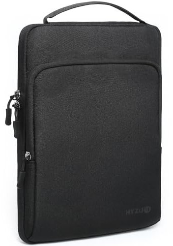 HYZUO 17-17,3 Pollici Borsa per portatile per 17 17,3 HP/Dell/Lenovo/ASUS/Acer/LG/MSI Gaming Laptop/Razer Blade 17/18, Uomini Donne NoteBook Custodia protettiva Borsa, Nero