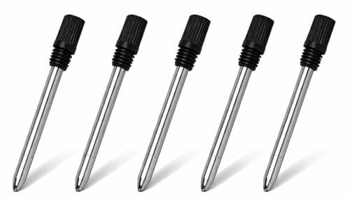 NEO+ 5.1 cm 1.0 mm Micro Pen Minen - Kompatibel mit Multi-Tool & Gadget Stiften, Kurze Kugelschreiber-Tintenpatronen, 5 Stück (Schwarz)
