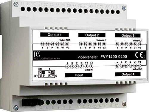 TCS Tür Control Videosignalverteiler FVY1400-0400