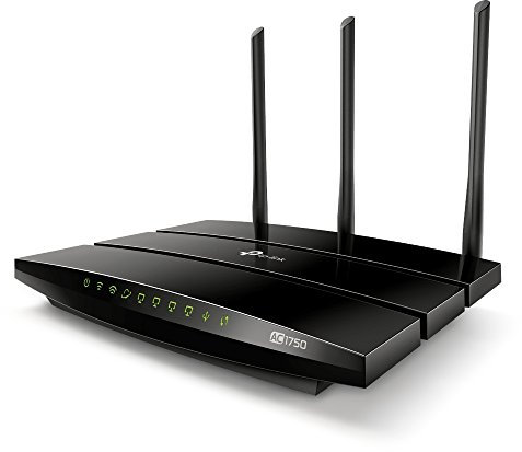 TP-Link AC1750 Wireless Dual Band Full Gigabit Wi-Fi Router, Wi-Fi Speed Up to 1300 Mbps/5 GHz + 450 Mbps/2.4 GHz, With1 x USB2.0 Port, Qualcomm CPU, Supports Parental Control, Easy setup (Archer A7)
