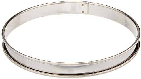 Matfer Bourgeat Cercle à tarte uni argent 371612