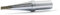Weller Professional Weller ET L (4ETL-1) Lötspitze Meißelform zum Weller WE 1010, Breite 2,0 mm, Dicke 1,0 mm, 1 Stück