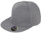 Result Core Core Bronx original flat peak-snapback cap Heather Grey