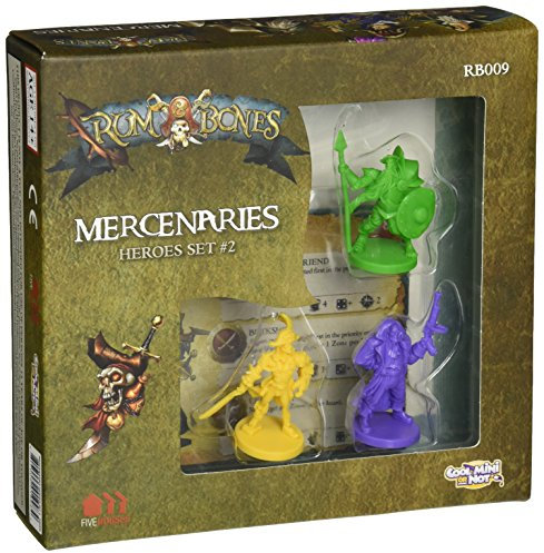 Asmodee – ubirab09 – Rum & Bones – Set Helden Söldner # 2