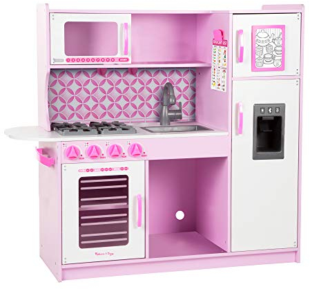 Melissa & Doug - Cocina de Juguete, Chef's Kitchen - Pink (14002)