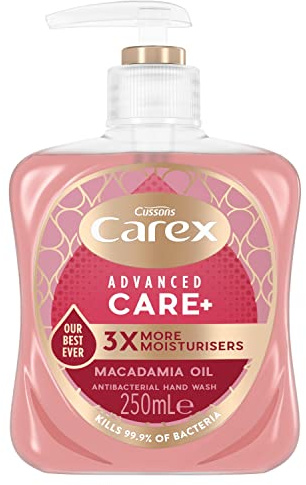 Carex Advanced Care Antibacterial Macadamia Oil Handwash, 250ml