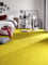 rugsx Einfarbiger Teppich Eton für Zimmer, Wohnzimmer, Schlafzimmer, Teppichboden Auslegware, gelb, Verschiedene Größen, 100x300 cm