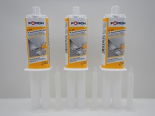 FÖRCH FLÜSSIGMETALL 2K EPOXID KLEBSTOFF K154 KLEBER ZWEIKOMPONENTEN 30g (3)