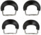 Asas de Acero Inoxidable para Ollas Asas Laterales de Repuesto para Ollas Juego de Agarraderas para Utensilios de Cocina Fácil Instalación