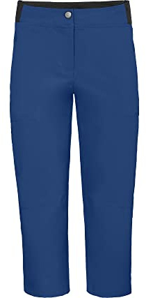 Bergson Aalborg Vario 7/8 | Damen 7/8 Wanderhose, recycelt, elastisch, sportlich, Monaco Blue [399], 42 - Damen