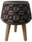 Leaf Large Planters Plant Pots, 36cm Rope fibreglass Composite