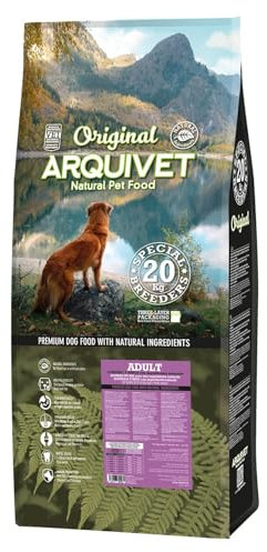 Arquivet Original Adult - Hundefutter für ausgewachsene Hunde - Lamm und Reis - Trockenfutter für Hunde - 20 kg