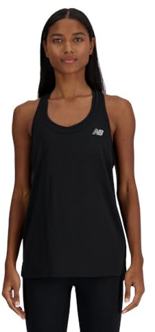 New Balance Women's Sport Essentials Tank Shirt, Black, M