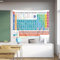 Periodensystem der Elemente, Poster, Wandteppich, Klassenzimmer, Dekoration, High School Chemie, Wissenschaft, Lehre, Studium, Periodensystem, Wandteppiche für Schlafzimmer, Wohnzimmer, Wohnheim,