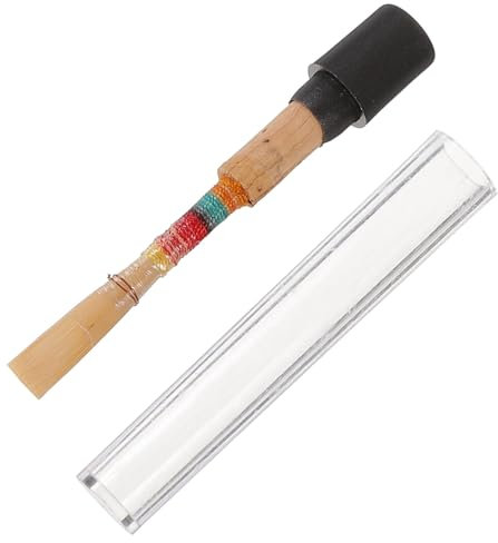 Toyvian Leichtes Oboenrohrblatt Aus Natürlichen Materialien Handgefertigte Rohrblätter Für Oboe Kompaktes Oboenteil Melodischer Klang Kinderleicht Zu Montieren