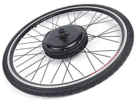 Elektromotor Umbausatz 28 Zoll Vorderrad Kit, 48V 1000W eBike Motorrad mit LCD, PAS, Twist Throttle, Bremse - Hoche Leistung