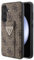 Guess GUHCS24SPGS4TDW Hülle Für S24 S921 braun hardcase Grip Stand 4G Triangle Strass