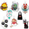GTOTd Spirited Cute Away Air Freshener 8Pack Lufterfrischer (Black Ice Scent) Schwarzer Eisduft Duftbaum Auto Rückspiegel Anhänger Fans Geschenk Hängende Anhänger Zubehör Christmas Dekor