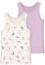 Name IT Mädchen Nmftank Top 2P Jet Stream Butterfly Noos, Jet Stream, Numeric 92 EU