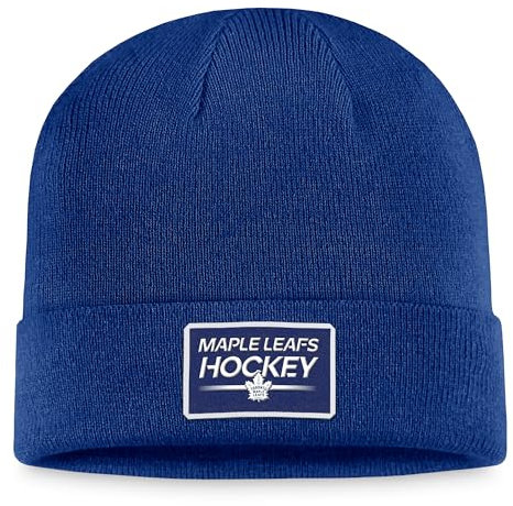 Fanatics NHL Authentic Pro Prime Cuffed Knit Toronto Maple Leafs Beanie Mütze Wollmütze