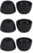 3 Pairs Ultra Comfort Ear Tips for Galaxy Buds2 Pro Earplugs Replacement, Silicone Eartips with Dust Net for Samsung Galaxy Buds2 Pro/SM-R510 Headphone Earplug Set- Black