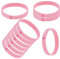 20pcs Bracelet En Silicone Pour La Sensibilisation Cancer Du Sein Octobre Rose, Bracelet De Sensibilisation Cancer Du Sein Silicone Bracelet,Bracelet Commémoratif Octobre Rose (Rose, Taille unique)