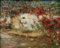 EQVRDCUW Klassisches Ölgemälde Leinwand Wandkunst Leinwandk unstwerk Friedhofsmauer in Weimar by Christian Rohlfs Posterdrucke für Wohnkultur 60x90cm
