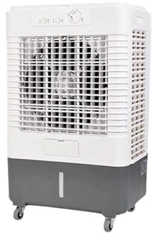 Enfriador Evaporativo Portátil, Ventilador De Enfriamiento De Aire con Tanque De Agua Grande, Enfriador De Pantano De 3 Velocidades para Dormitorio, Oficina En Casa(66 * 43 * 110cm)